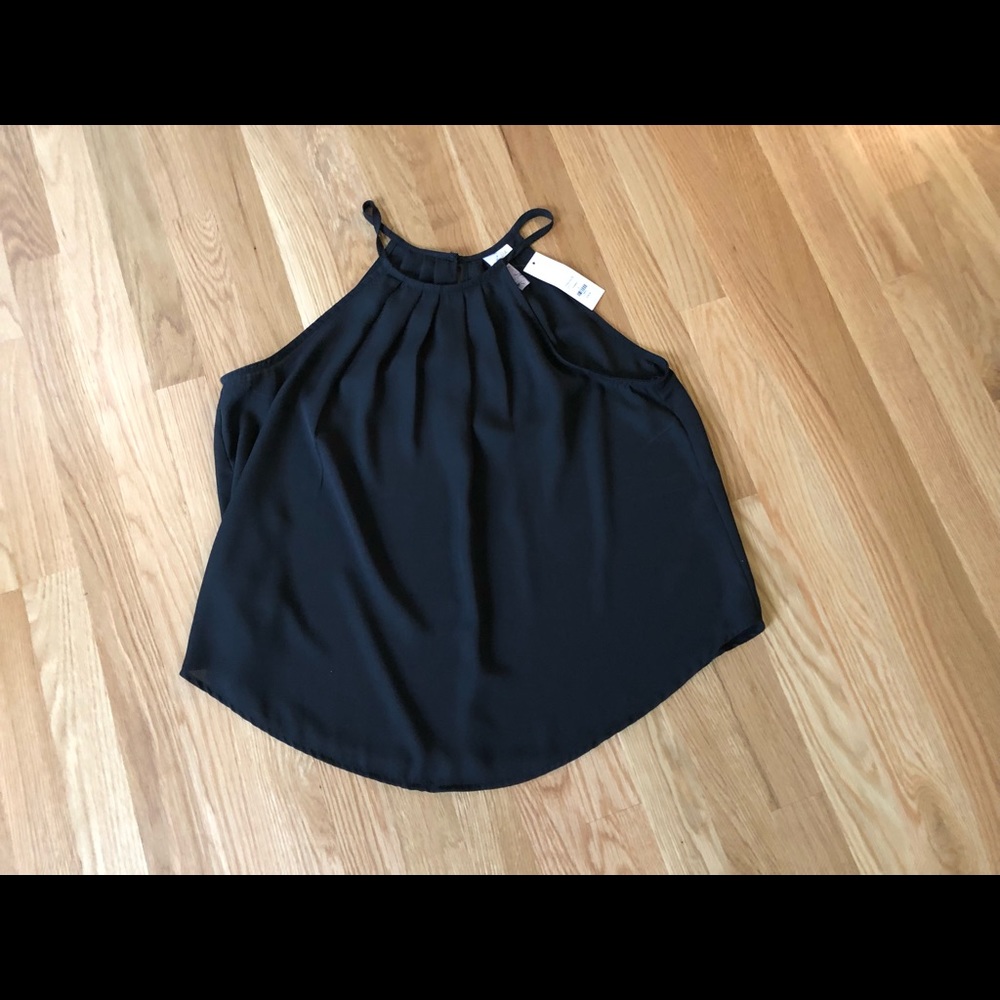 Alya (Francesca’s) high neck tank top, NWT, sz L